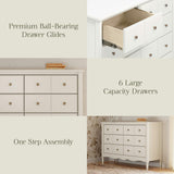 Namesake Liberty 6-Drawer Assembled Dresser (48")