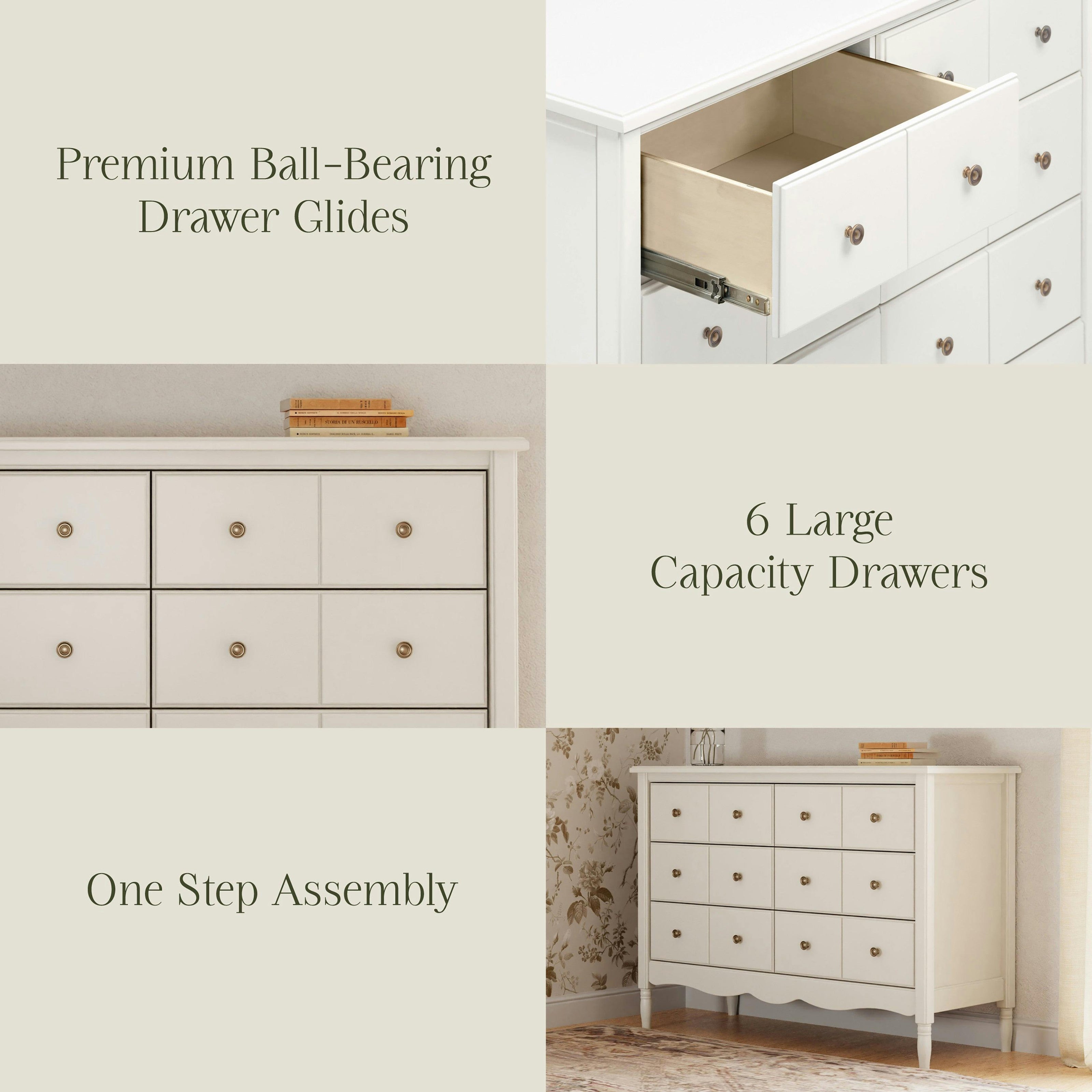 Namesake Liberty 6-Drawer Assembled Dresser (48