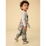Badger & Baby Popover, Grey