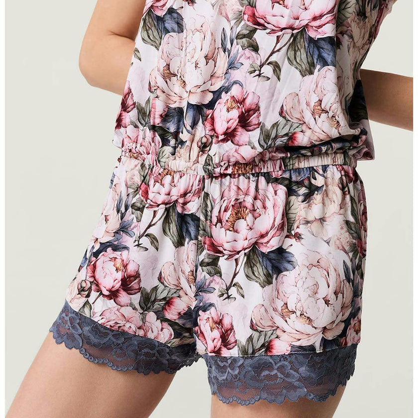 Aster Women's Lace Romper