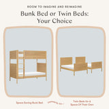 Babyletto Kids Bondi Convertible Bunk Bed