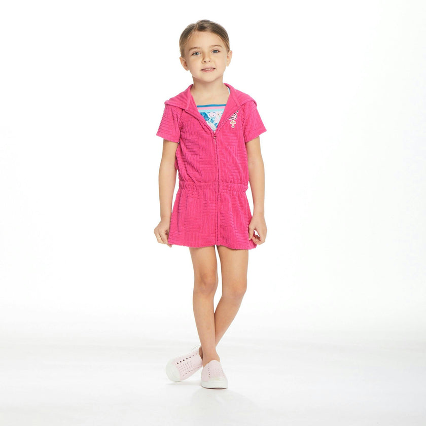 Hooded Cover-Up Dress