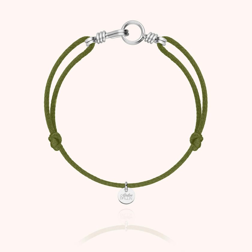 Women's Cord Bracelet, Silver 925