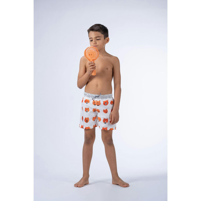 Bears Print Classic Swim Shorts, Multi