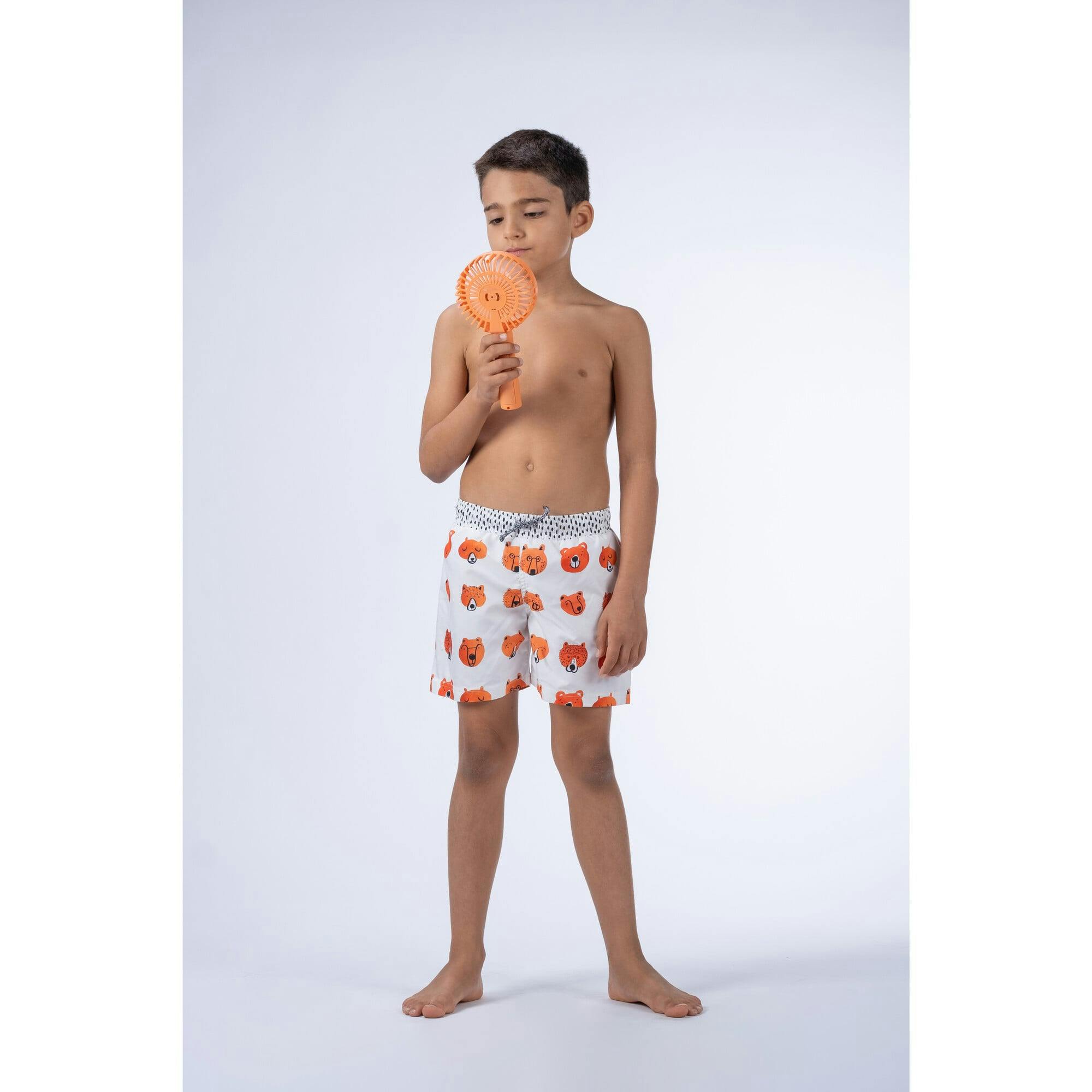 Bears Print Classic Swim Shorts, Multi
