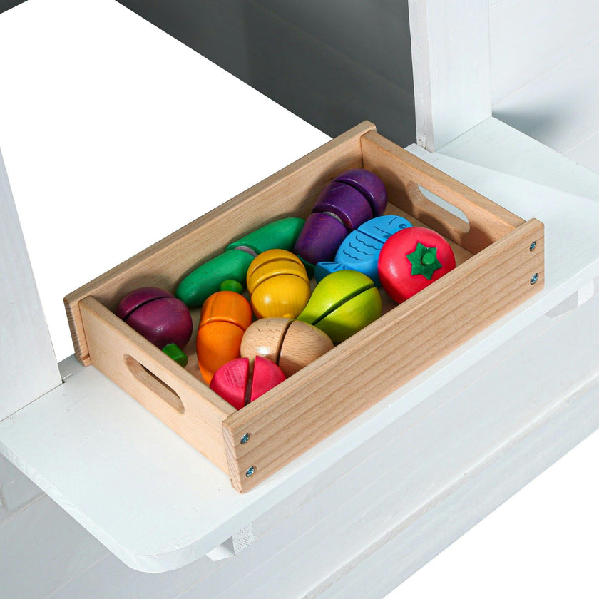 Wooden Play Food Set