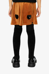 Velvet Skirt Brown