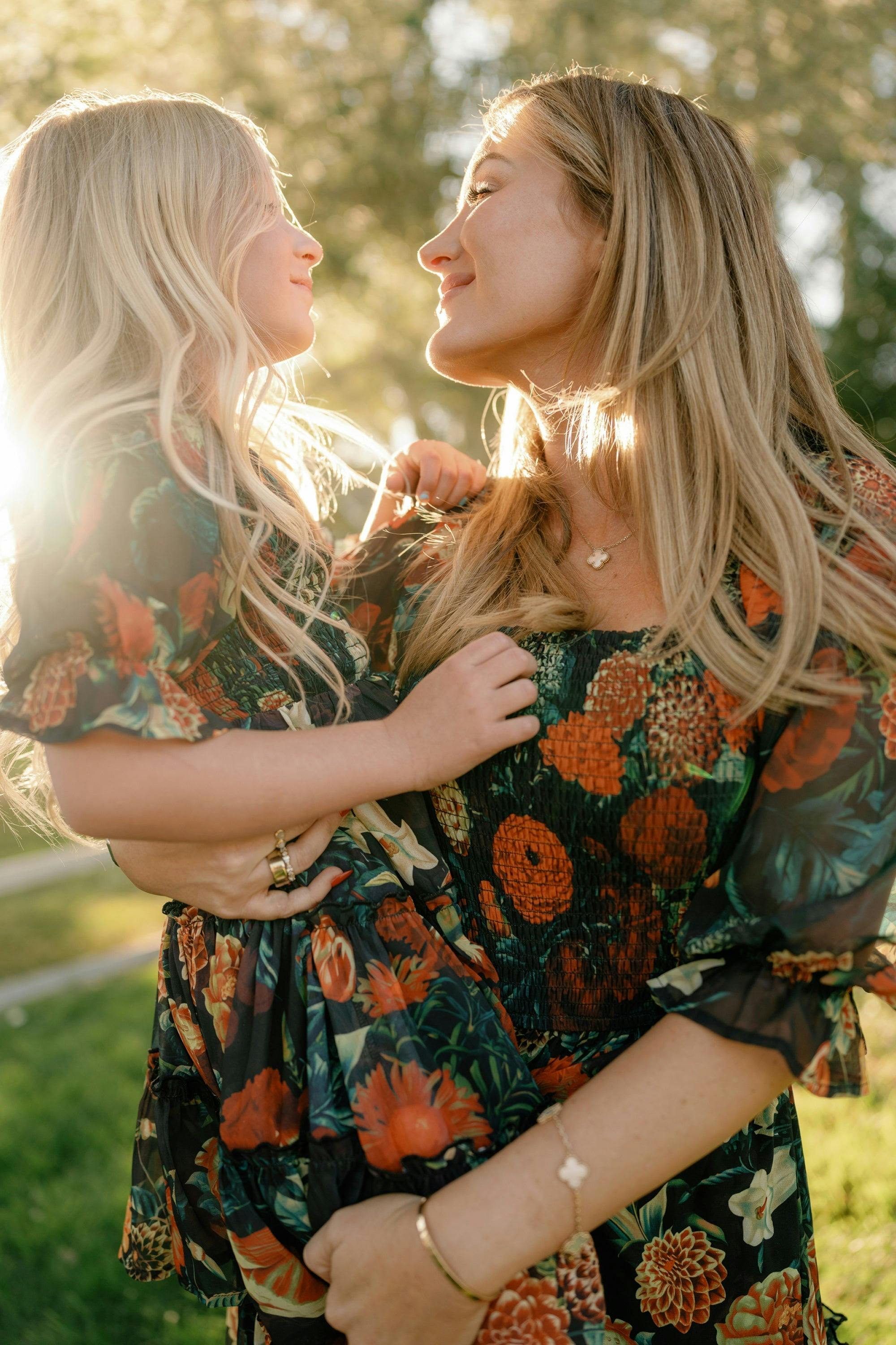 Mini Madeline Dress in Imogen Moody Floral
