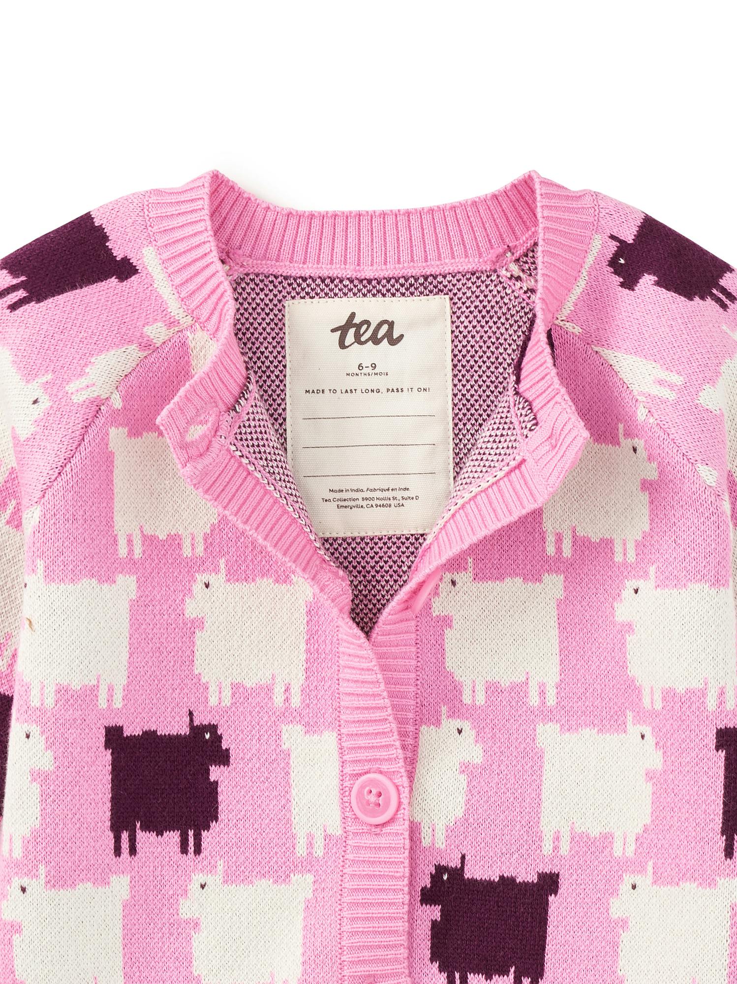 Baa Baa Black Sheep Cardigan, Baa Baa Black Sheep