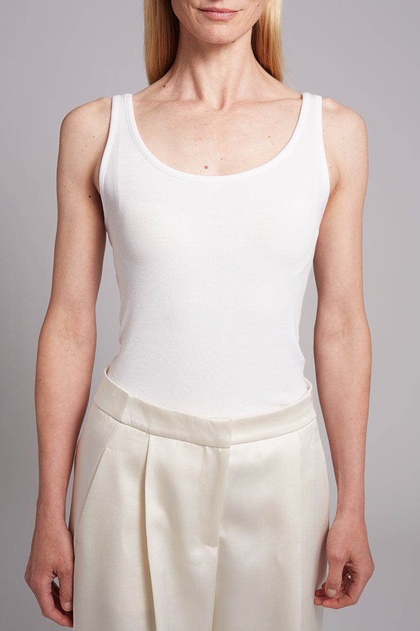 MIA RIB TANK | WHITE