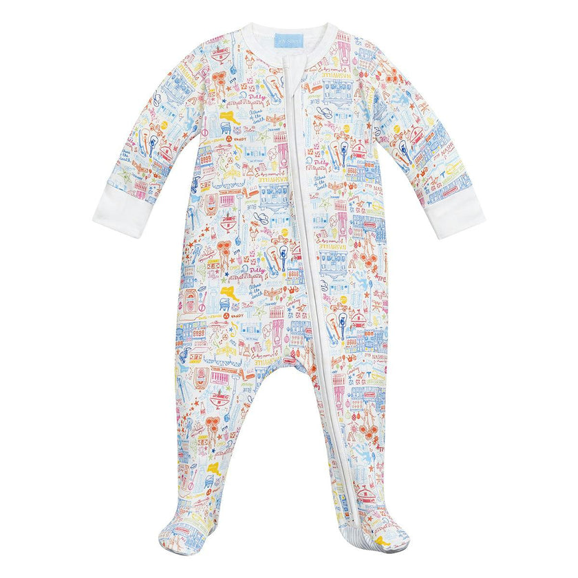 Nashville Zip Baby Onesie