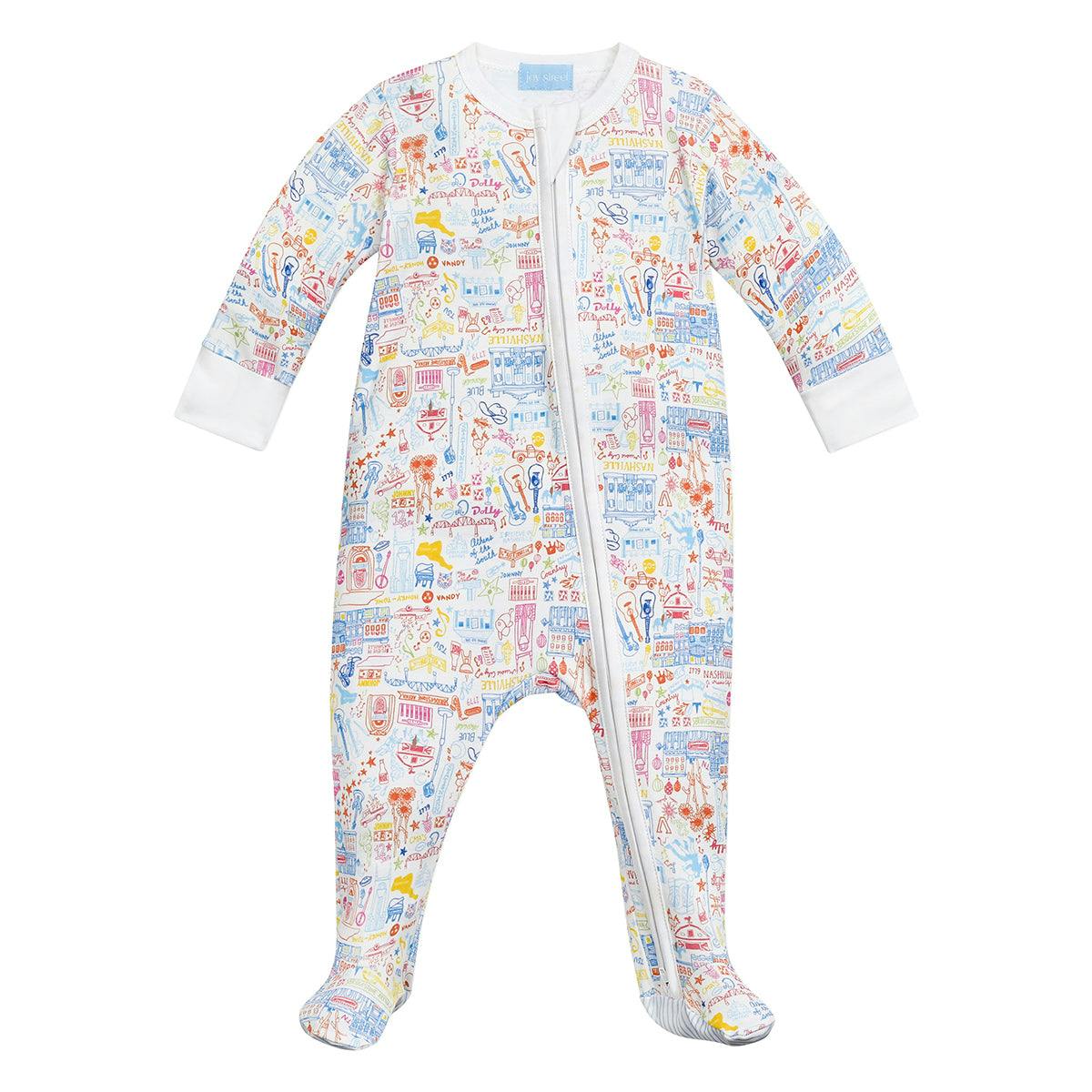 Nashville Zip Baby Onesie