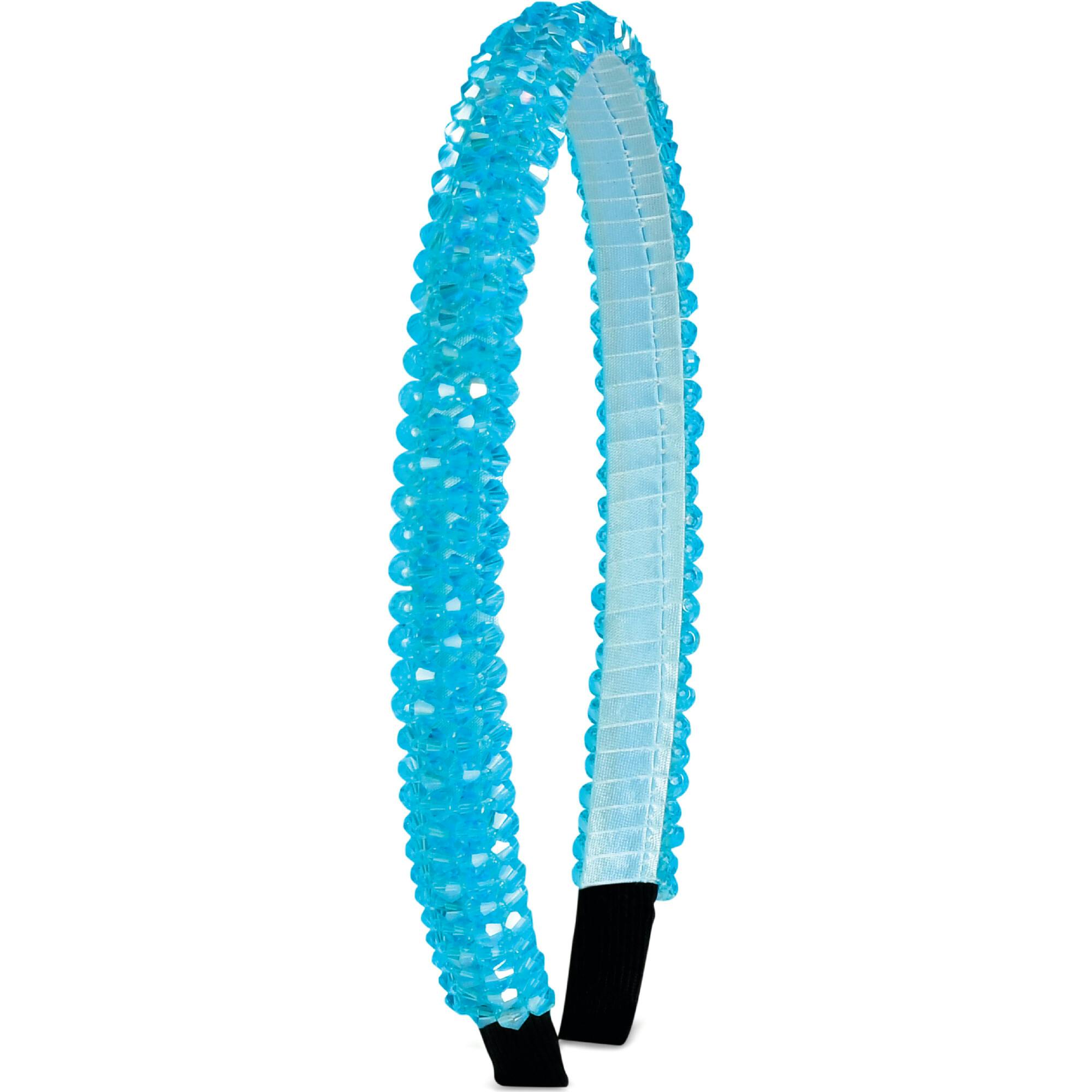 5 Pack Rhinestone Headbands in Reusable Pouch