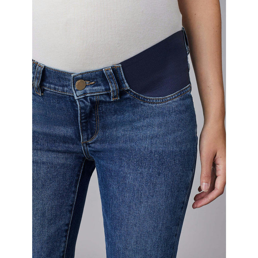 Patti Straight Maternity Vintage Jeans | Seaborn Raw