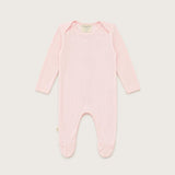 Variegated Rib Lap Tee Footie Pajama