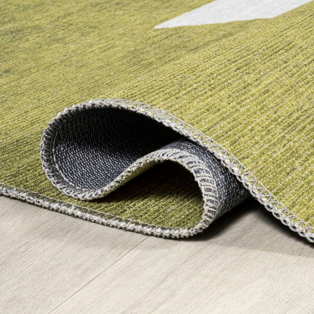 Chayton Minimalist Geometric Machine-washable Area Rug