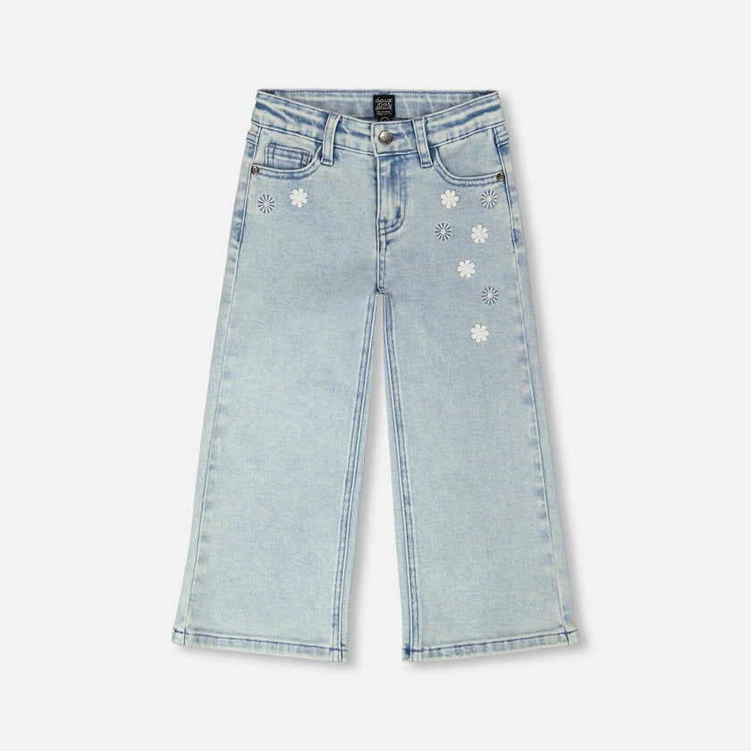 Wide Leg Denim Jeans