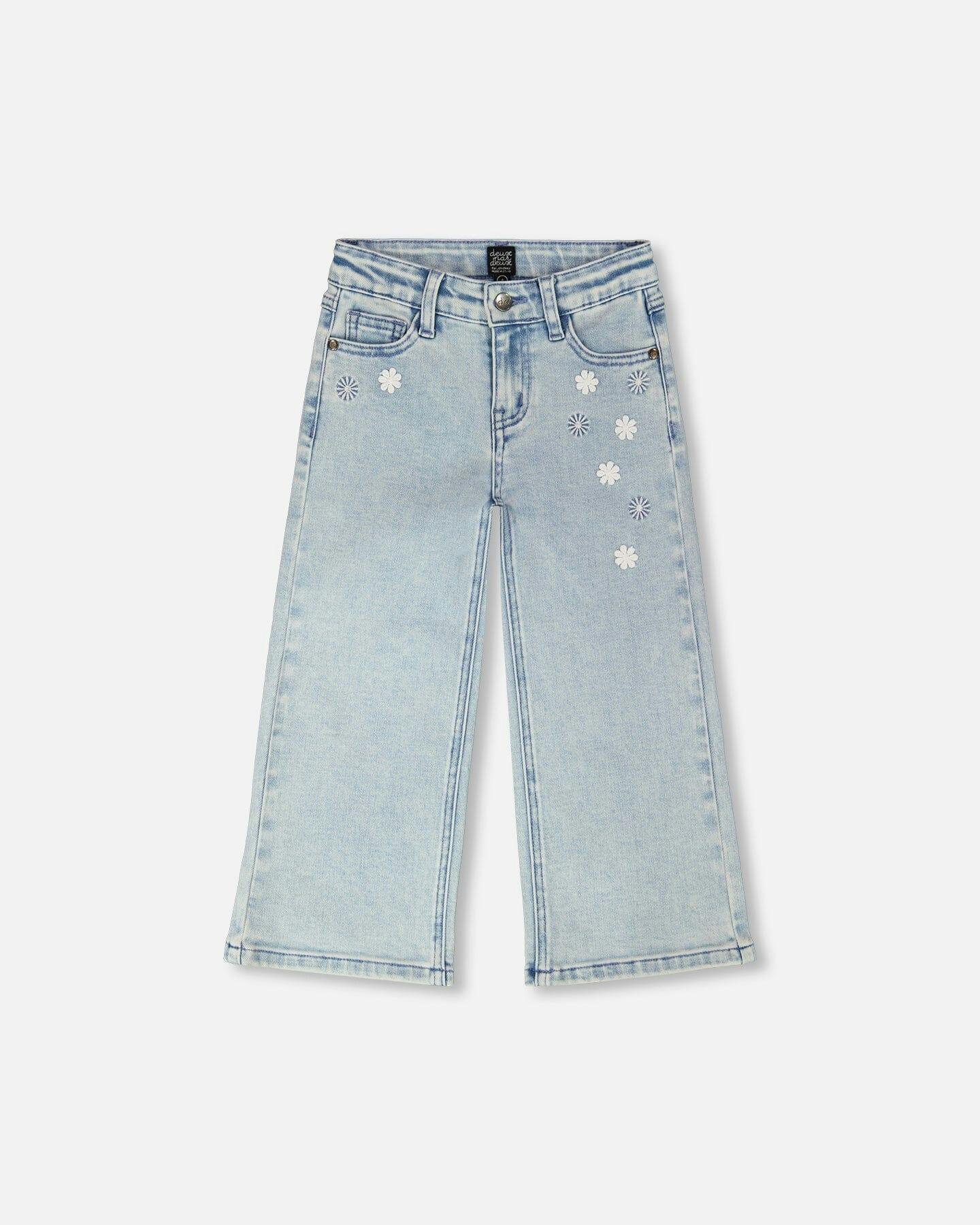 Wide Leg Denim Jeans