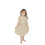 Toadstool Garden Short Sleeve Bamboo Twirl Dress