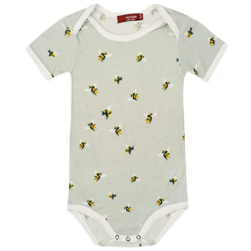 Bumblebee Bamboo Short Sleeve One Piece