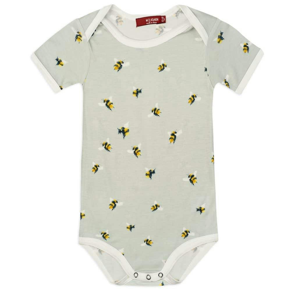 Bumblebee Bamboo Short Sleeve One Piece