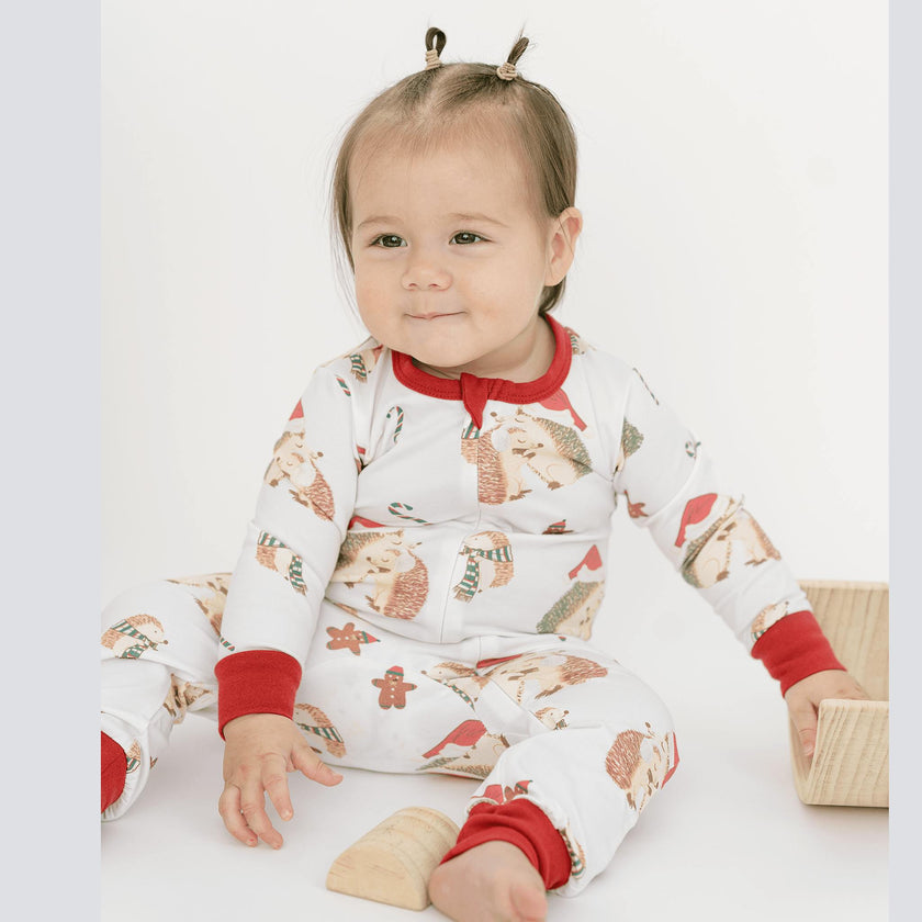 Parker Baby Holiday One Piece Zippy
