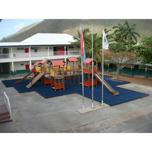 Playground Recycled Rubber Mulch-Multiple Colors
