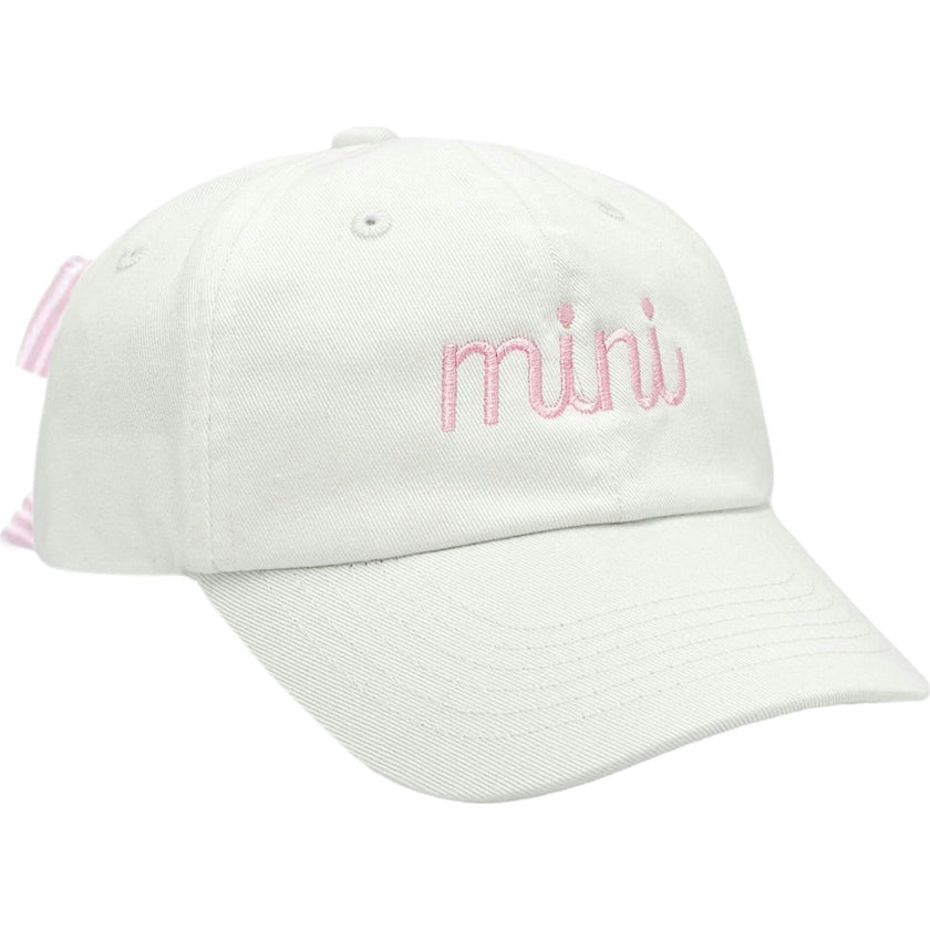 Mama & Mini Bow Baseball Hat Set (Baby & Adult, Youth & Adult)
