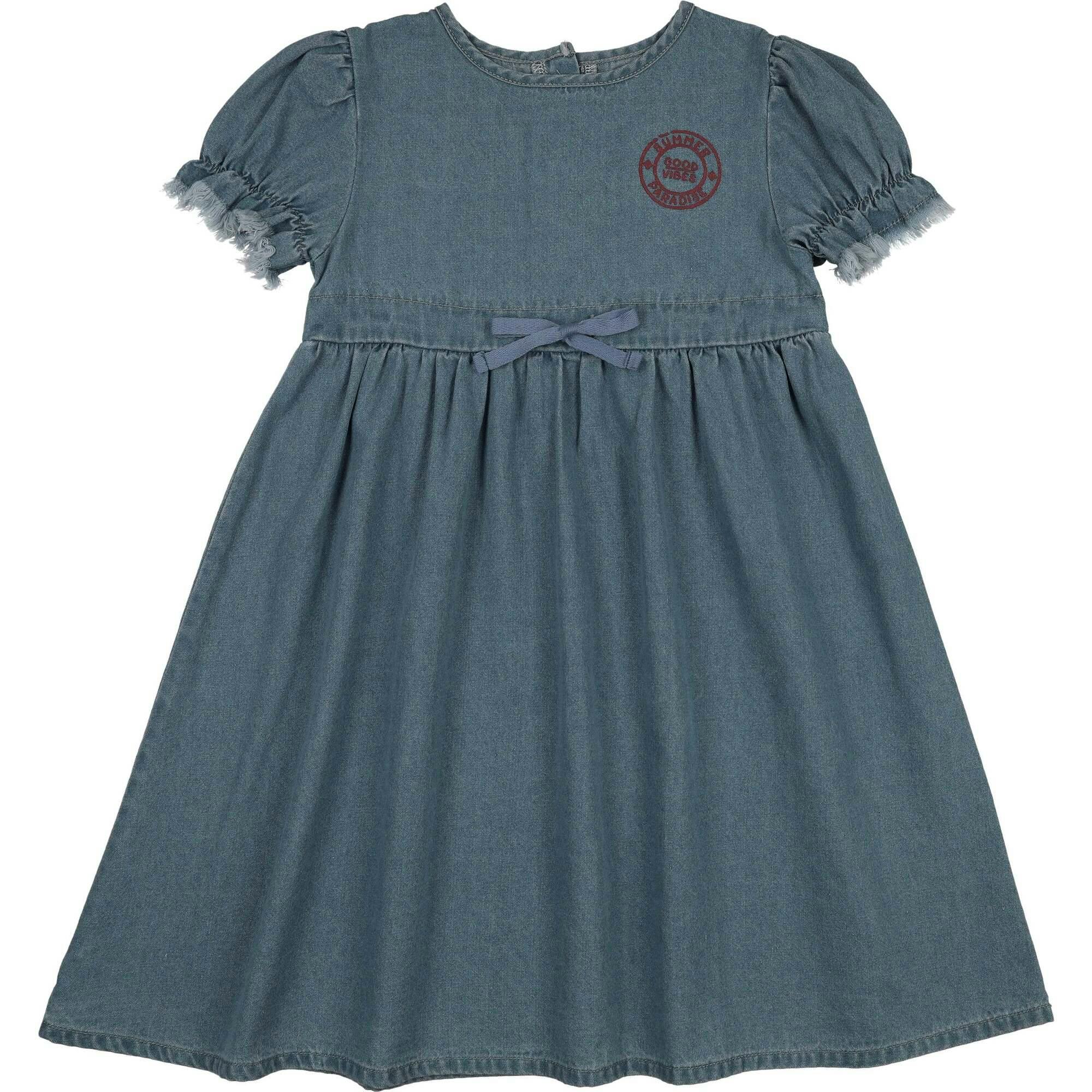 Denim Dress, Blue