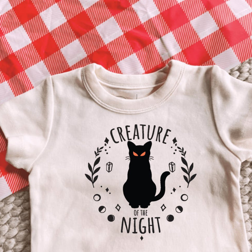 graphic bodysuit | creature of the night
