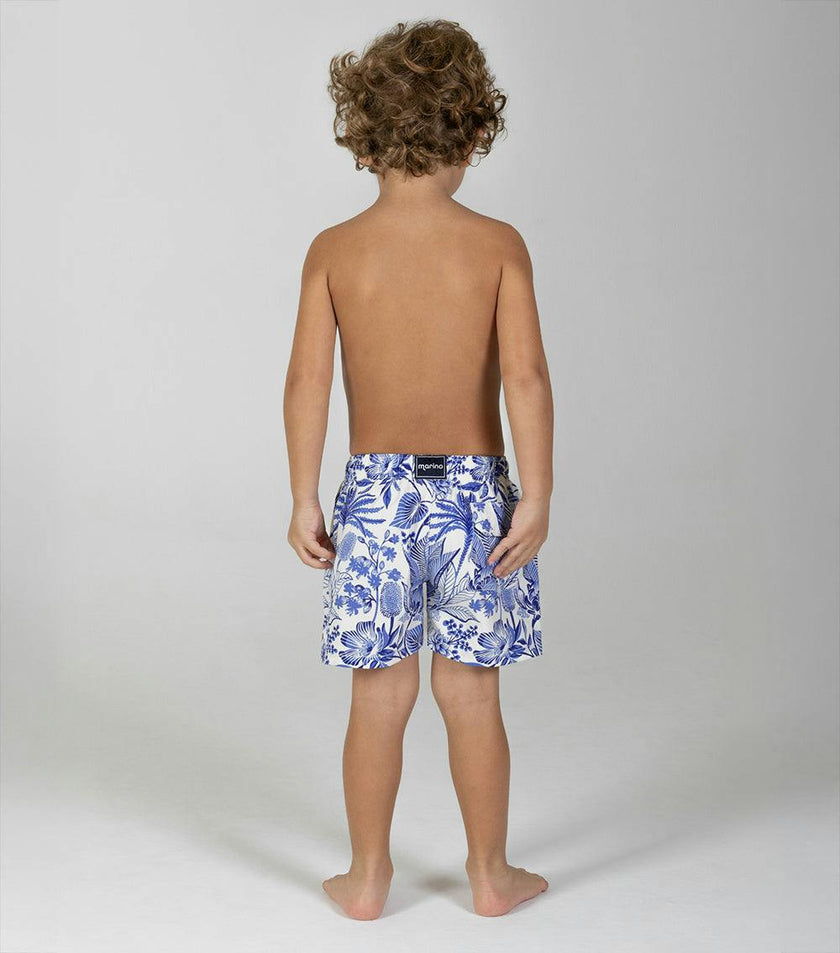 boys swim shorts tropical