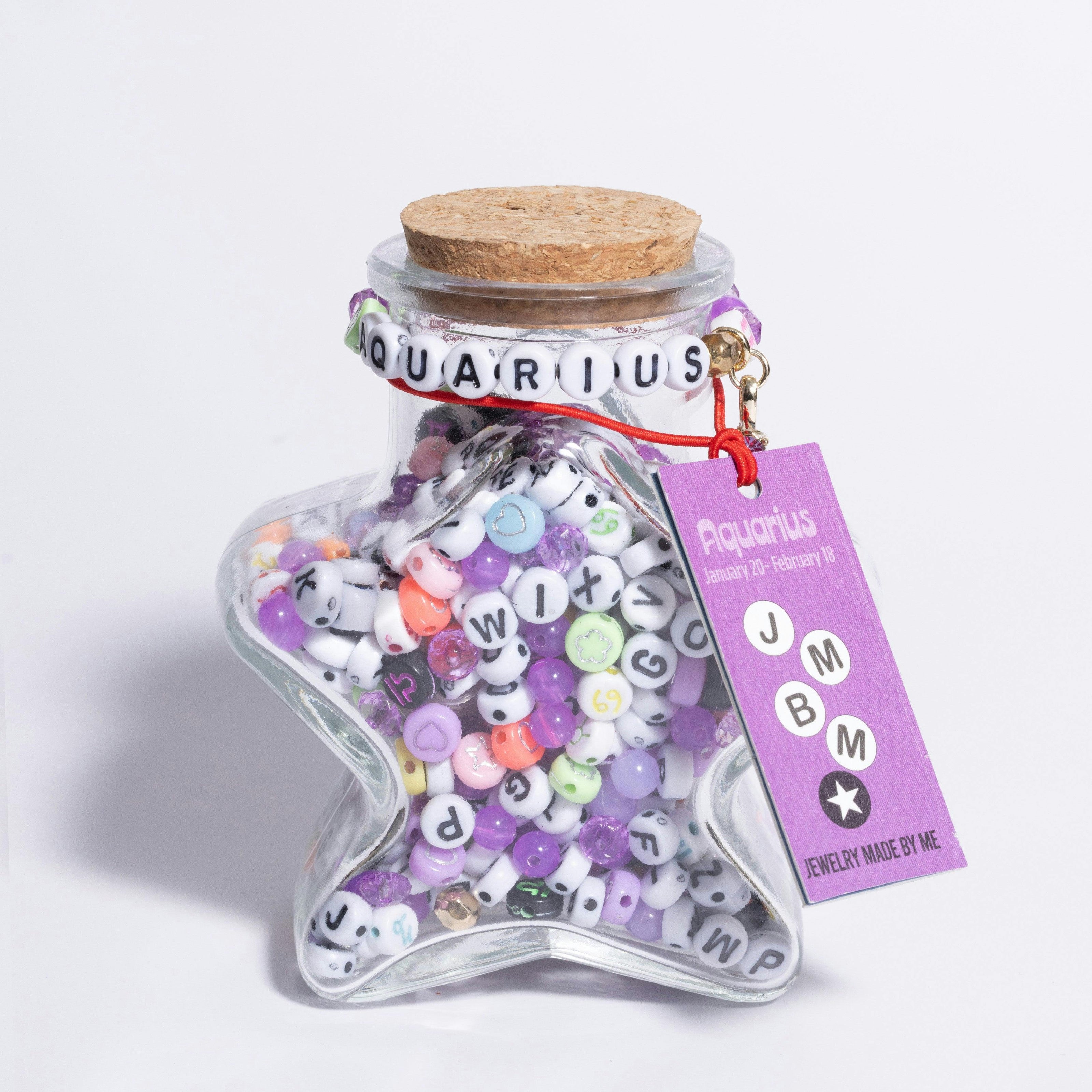 Aquarius Zodiac Sign Star DIY Bead Kit