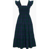 The Ellie Nap Dress - Blackwatch Tartan
