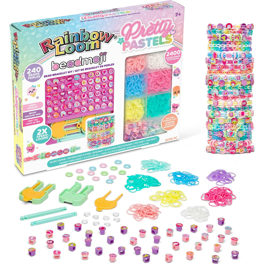 Beadmoji: Bead Bracelet Kit - Pretty Pastels