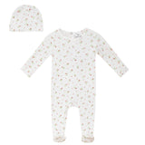 Floral Onesie with Hat