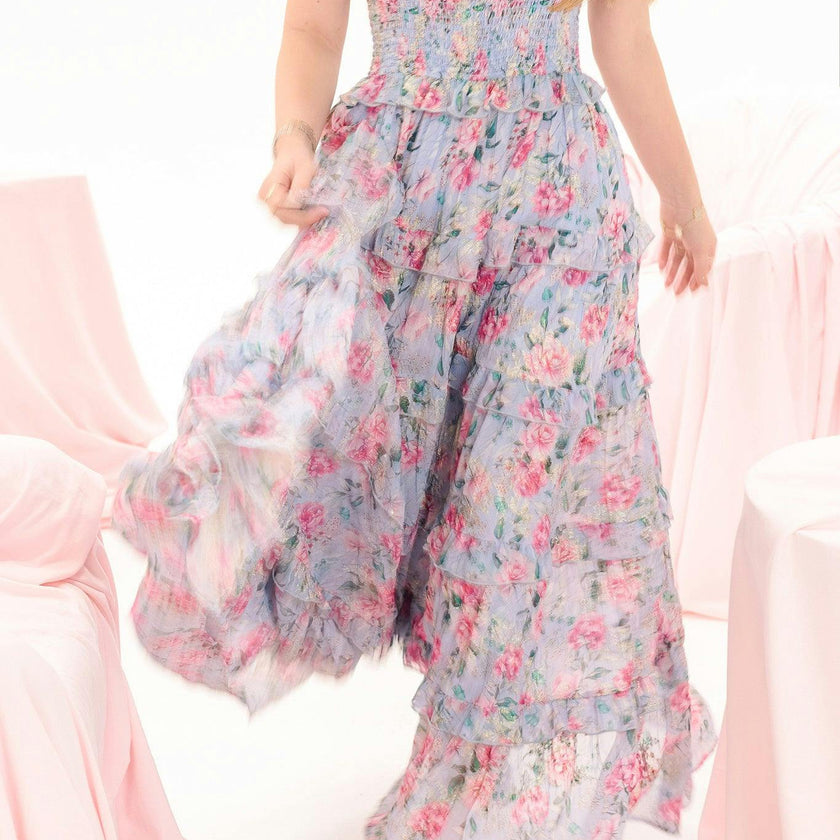 Winnie Dress in Peony Blossoms