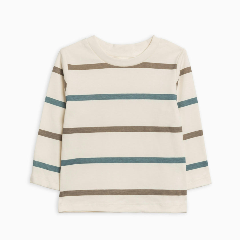 Turk Long Sleeve Crew Summit Stripe / Denim