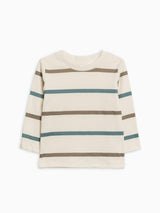 Turk Long Sleeve Crew Summit Stripe / Denim