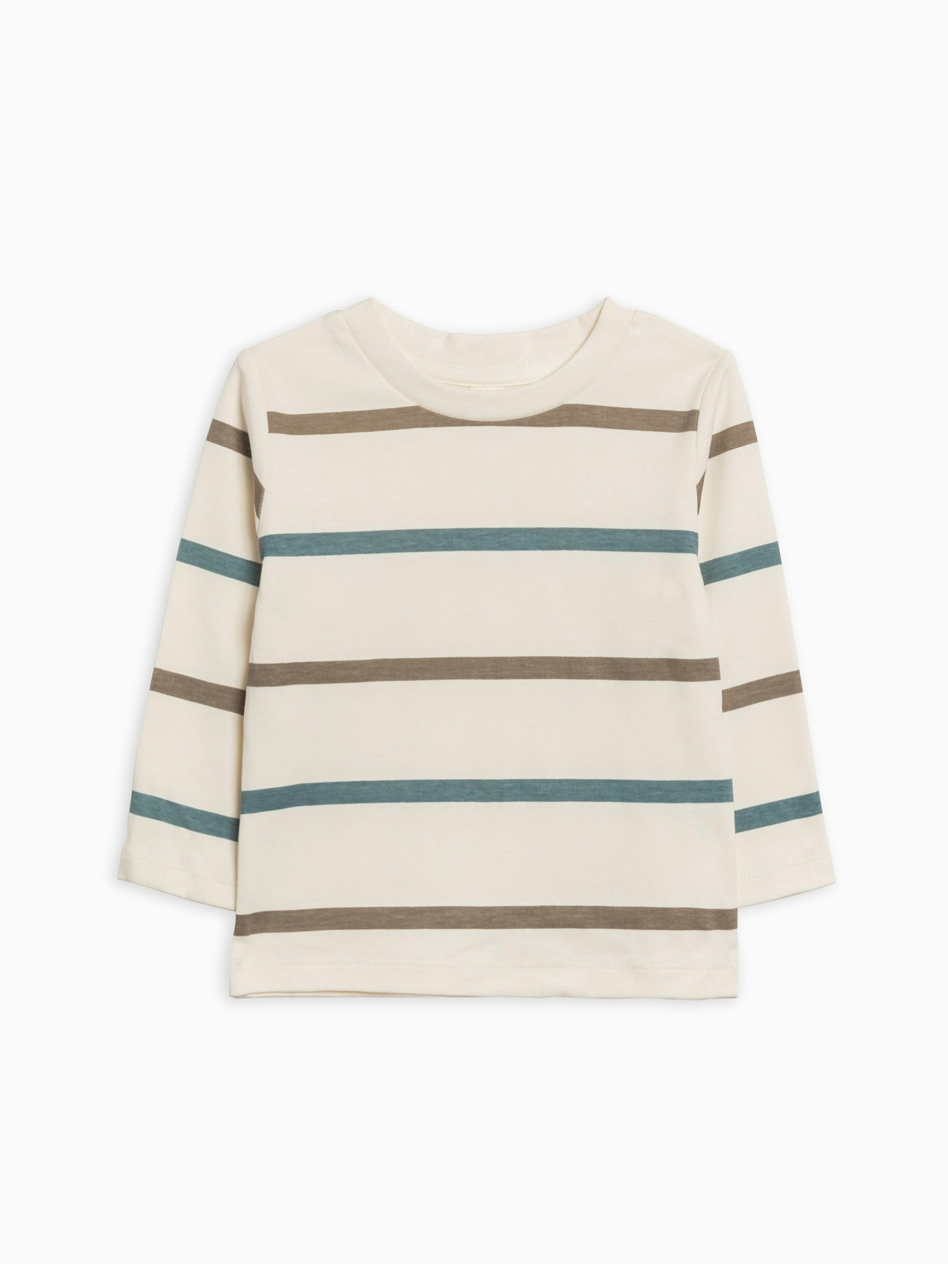 Turk Long Sleeve Crew Summit Stripe / Denim