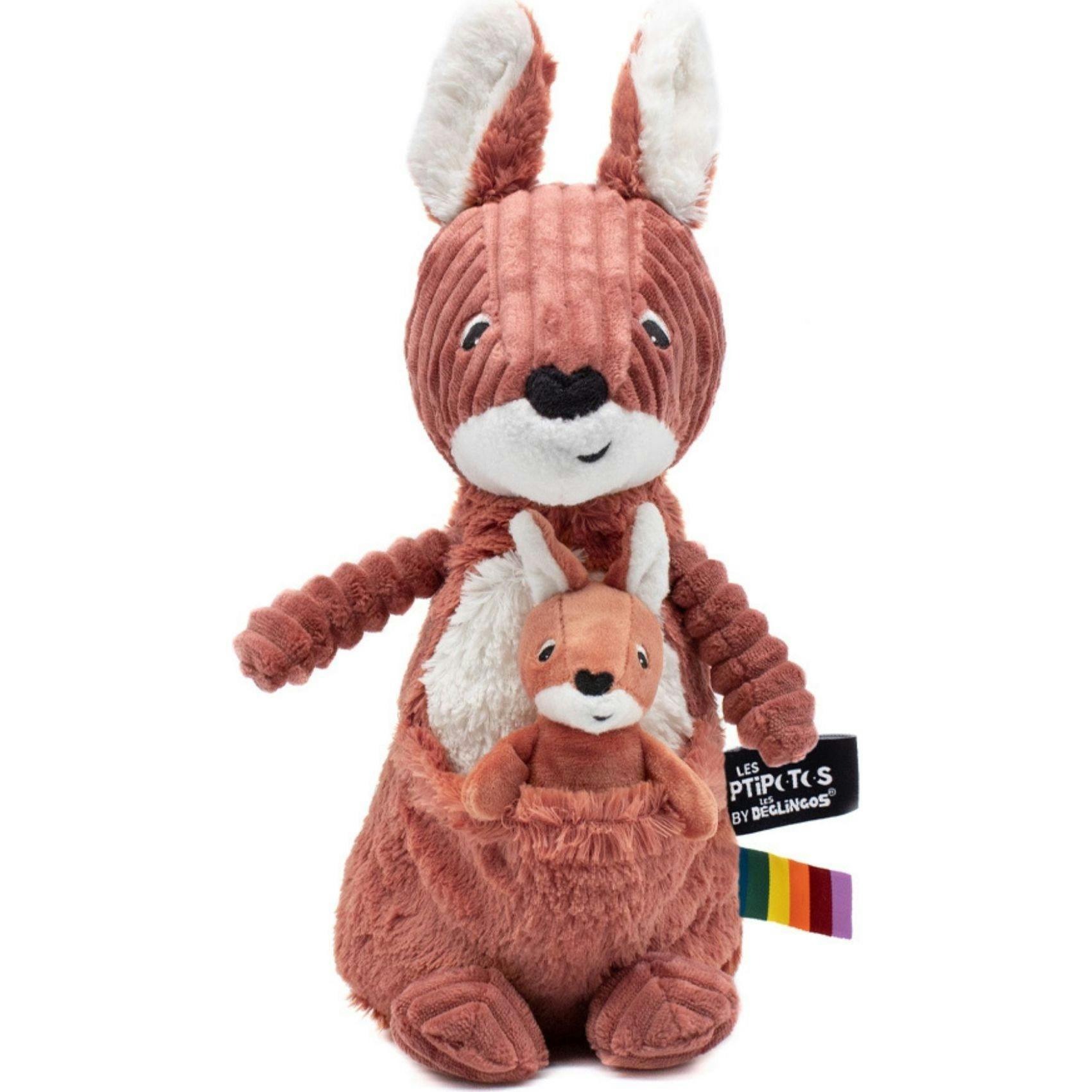 KANGAROO - MOM & BABY PLUSH - TERRACOTTA