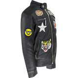 Boy All About the Patch Vegan Leather Jacket