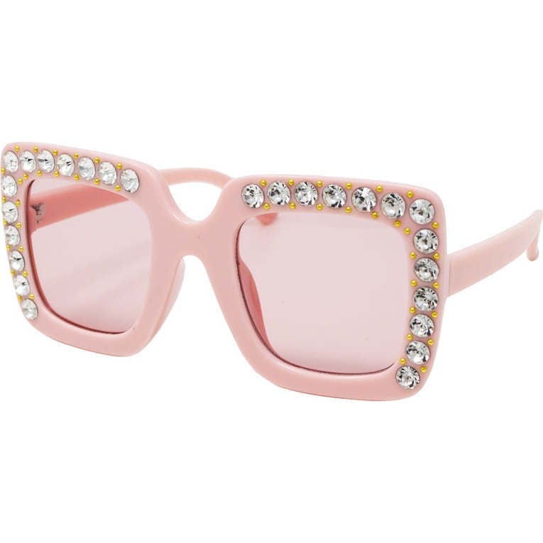 Kid's Square Crystal Sunglasses