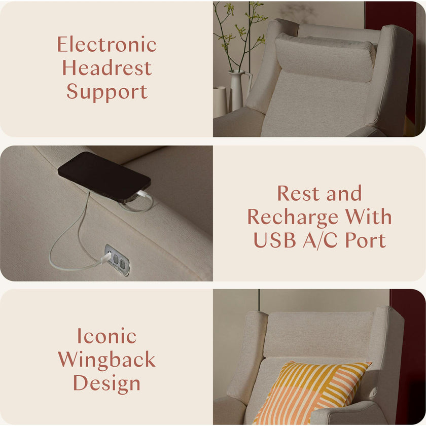 Kiwi Plus Power Recliner and Swivel Glider