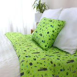 Minecraft Mob Squad Bamboo Twin Sheet Set