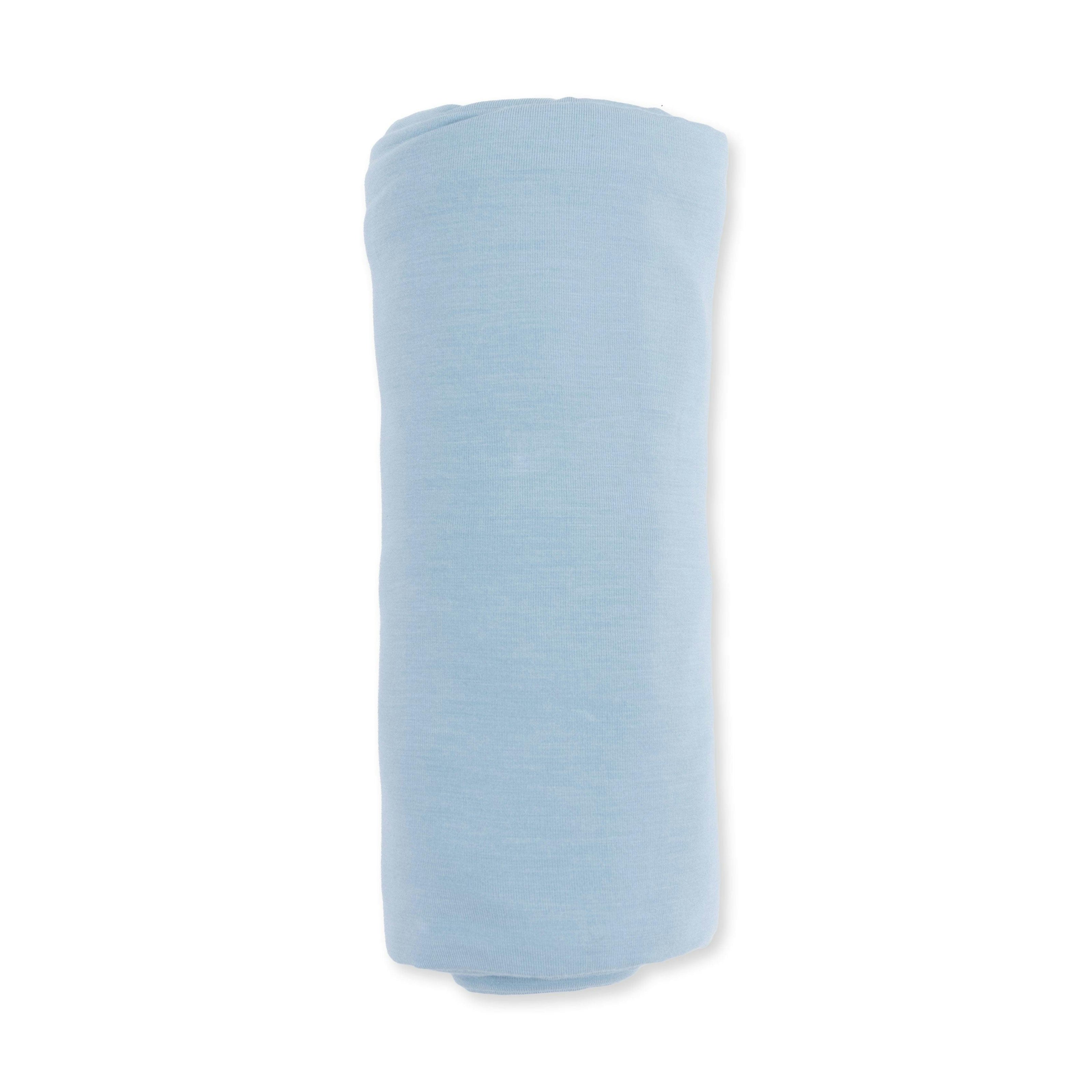 Solid Stone Blue - Swaddle Blanket