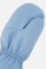 Lined Baby Mittens Blue-Grey