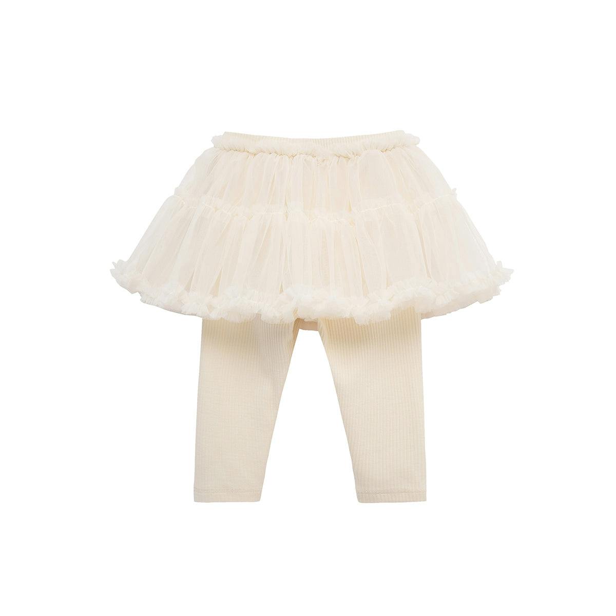 Ivory Tutu Skirt & Legging
