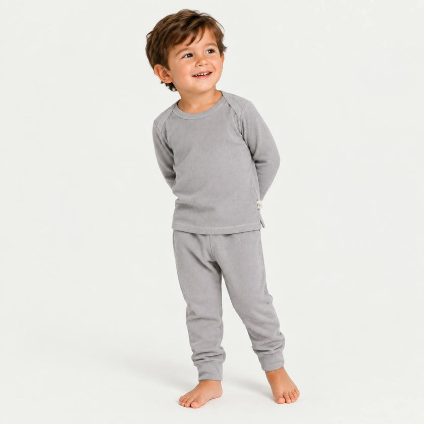 Rib Lap Tee + Legging Set