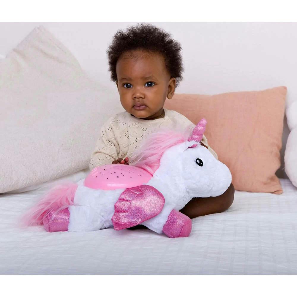 Cloud b Twilight Buddies® Unicorn w/ Wings - Star Projector