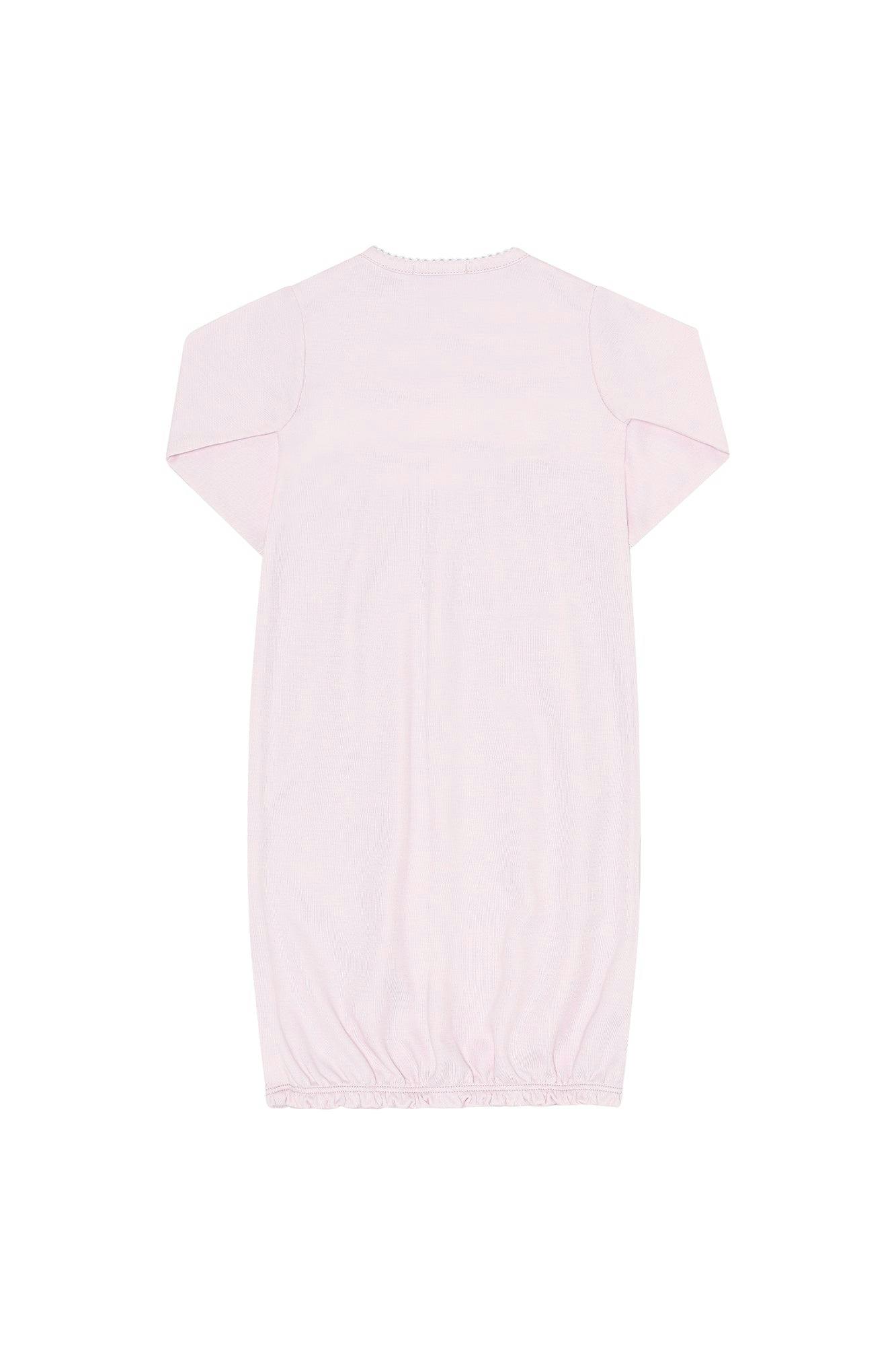 Pink Rocking Horse Embroidered Gown